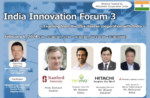 Image of the panelists for the India Innovation Forum 3.