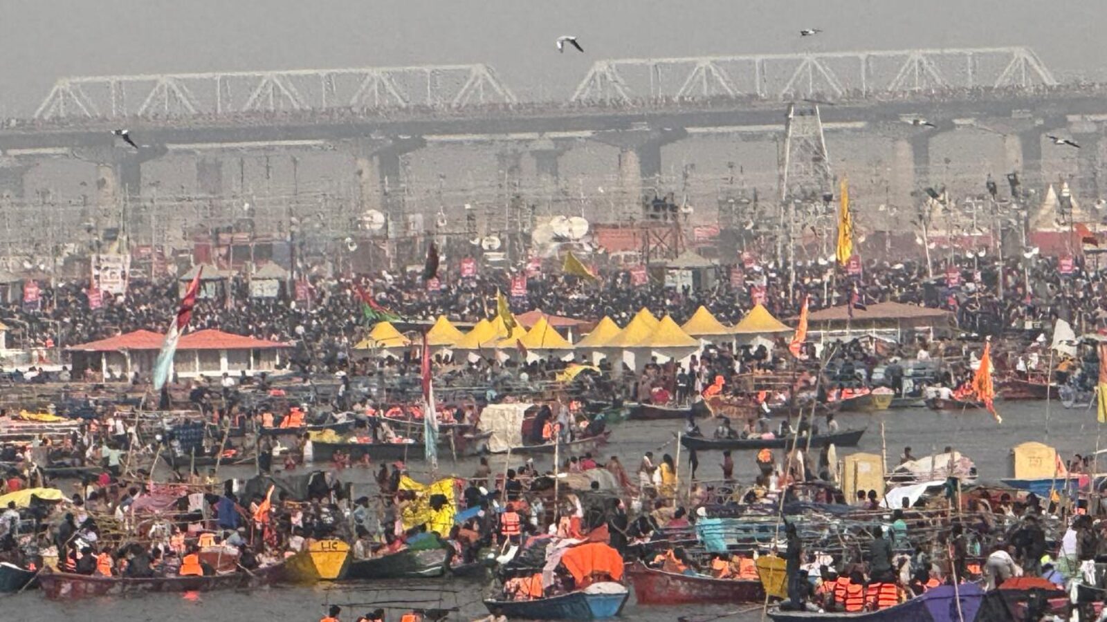 Prayag Maha Kumbh Mela by Conor Martin