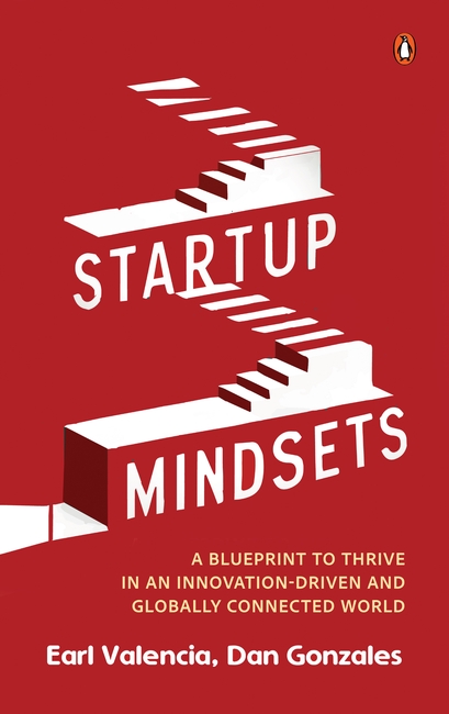 Book cover for Startup Mindsets by Earl Valencia and Dan Gonzales